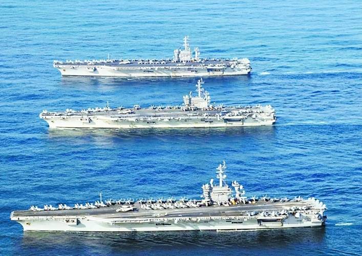 2025新澳门天天开奖结果和双航母首合围美关岛与美国在关岛部署航母
